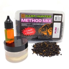 Пеллетс CarpHunter Method Mix+Fluro+Liquid Слива